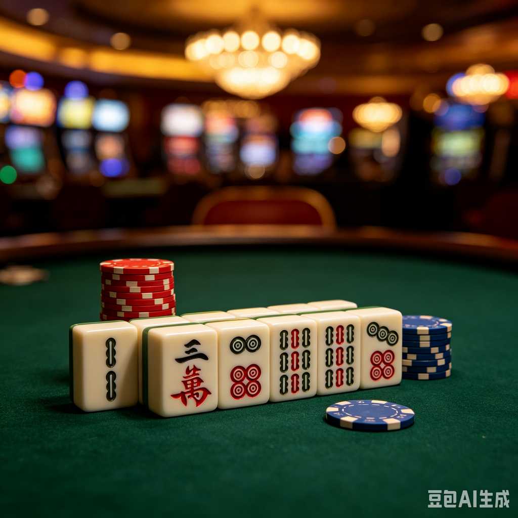 handheld mahjong tiles set