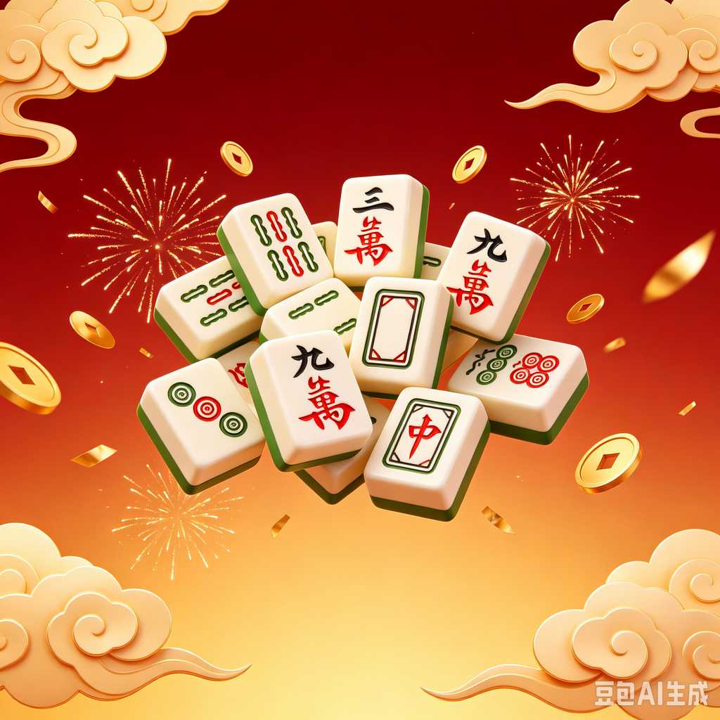 asian classic board game mahjong