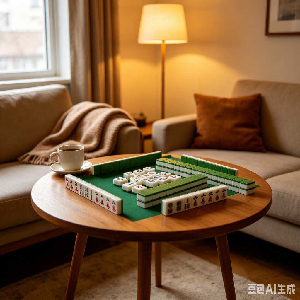 mahjong rack set of four