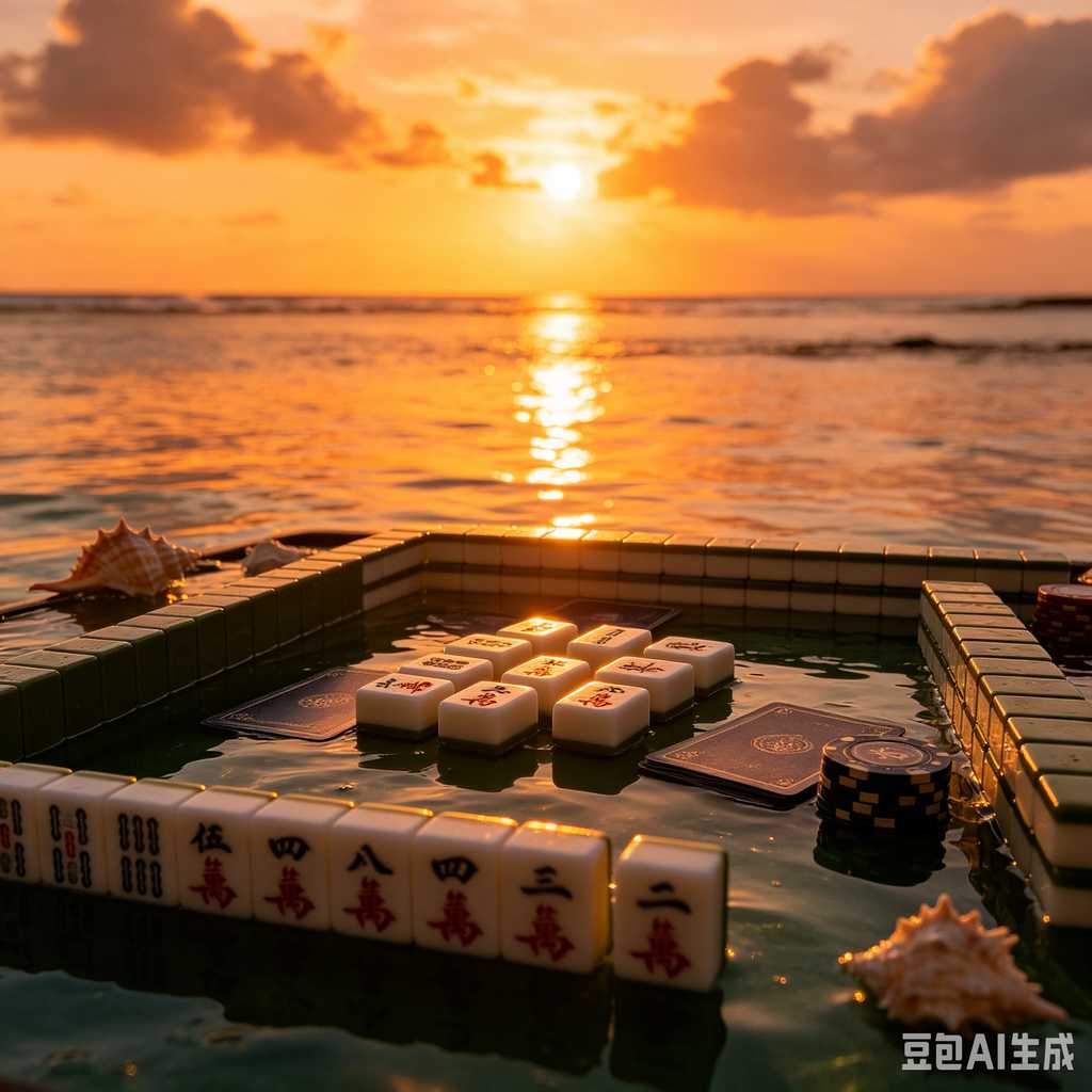 modern color mahjong tiles